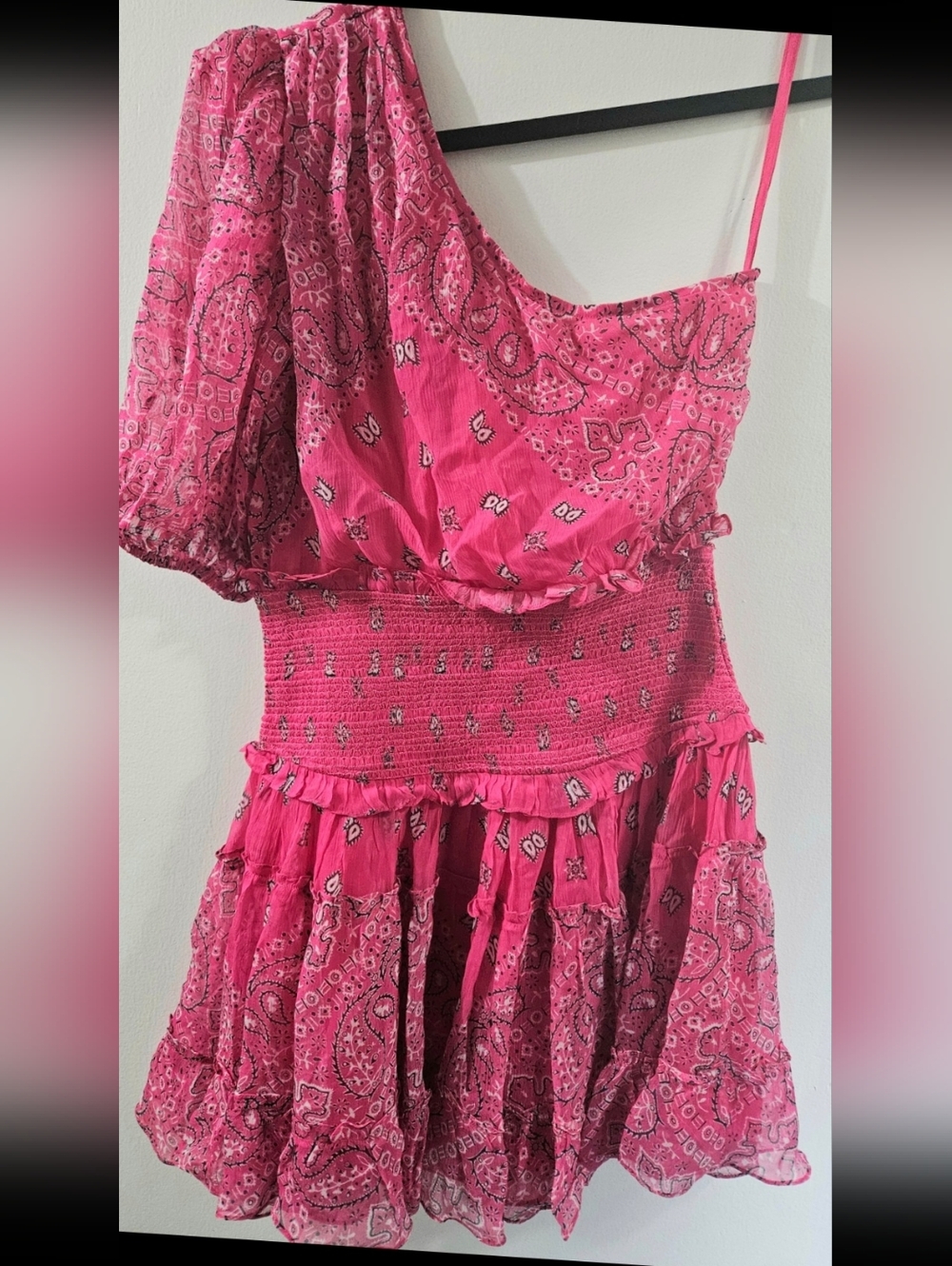 Rococo Sand Romani Mini Dress in Pink